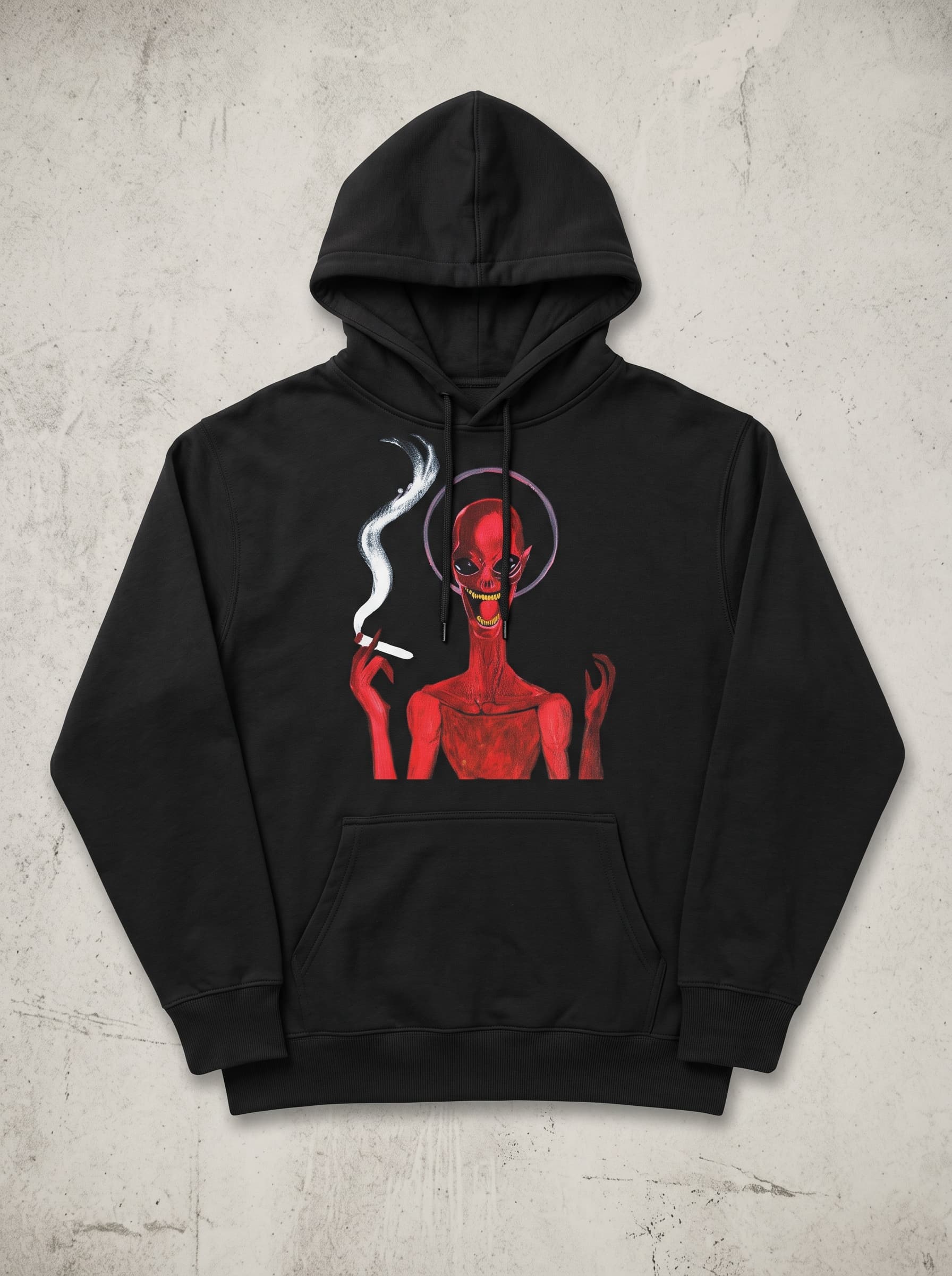 SMOKED OUT HALO HOODIE